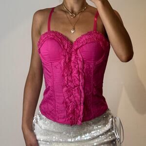 Pink Corset Top